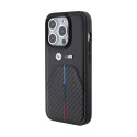 BMW Stamped Tricolor Stripe - Etui iPhone 15 Pro Max (czarny)