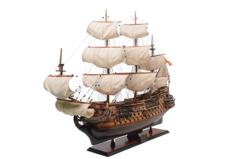 Ekskluzywny Model Statku San Felipe - 92cm - Rozwinięte Żagle - SF80R