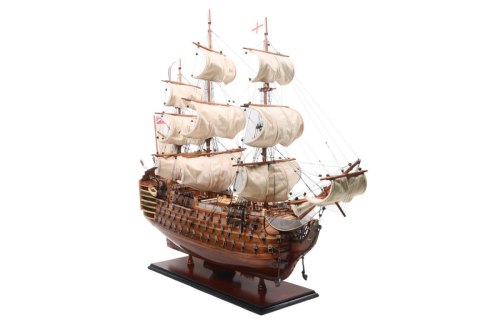 Ekskluzywny Model Żaglowca HMS Victory - VIC80R - Ręcznie Wykonany