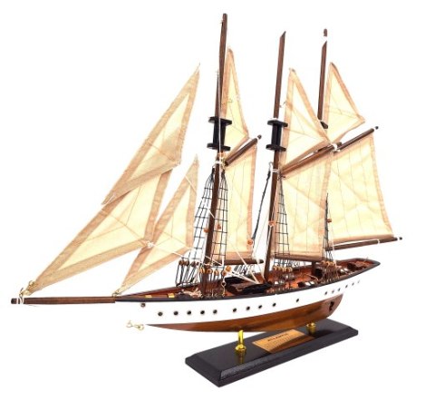 Model Szkunera Atlantic - Drewniany 3-Masztowiec - ATL3