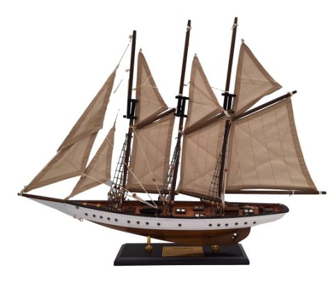 Model Szkunera Atlantic - Drewniany 3-Masztowiec - ATL3