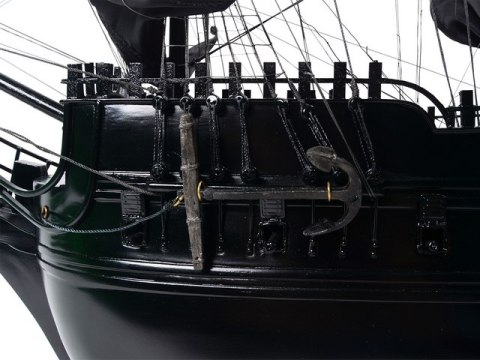 Ekskluzywny Model Żaglowca Czarna Perła - Rozwinięte Żagle - BP40R