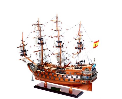Ekskluzywny Model Żaglowca San Felipe - Rozwinięte Żagle - SF45R