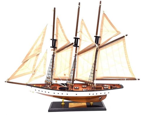 Model Szkunera Atlantic - Drewniany 3-Masztowiec - ATL3