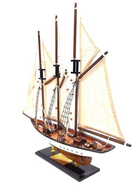 Model Szkunera Atlantic - Drewniany 3-Masztowiec - ATL3