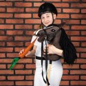 Konik na kiju z kantarem - Hobby Horse Skippi - Gniady - A3 - prezent Skippi