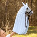 Peleryna Skippi dla Hobby Horse - niebieska - uniwersalny rozmiar A3 A4 Skippi