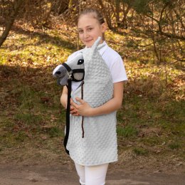 Peleryna Skippi dla Hobby Horse - szary - uniwersalny rozmiar A3 A4 Skippi