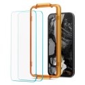 Spigen Alm Glas.TR 2-Pack - Szkło hartowane do Google Pixel 8A (2 szt.) (Przezroczysty)