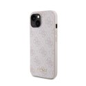 Guess 4G Metal Gold Logo - Etui iPhone 15 (różowy)