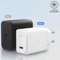 Spigen ArcStation Pro GaN-651 - Ładowarka sieciowa USB-C PD 3.0 PPS 65W + kabel USB-C (Biały)