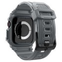 Spigen Rugged Armor Pro - Pasek z obudową do Apple Watch 10 46 mm (Dark Grey)