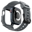 Spigen Rugged Armor Pro - Pasek z obudową do Apple Watch 10 46 mm (Dark Grey)