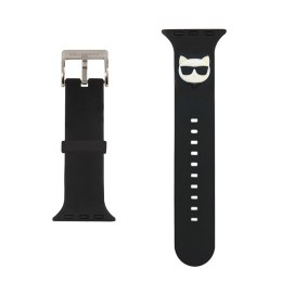 Karl Lagerfeld Silicone Choupette Head - Pasek do Apple Watch 42/44/45 mm (czarny)