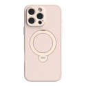 Moshi Kameleon MagSafe - Etui iPhone 16 Pro Max z funkcją podstawki (Shell Pink)