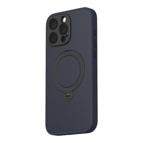 Moshi Kameleon MagSafe - Etui iPhone 16 Pro z funkcją podstawki (Midnight Blue)