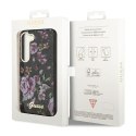 Guess Flower Collection - Etui Samsung Galaxy S23 (czarny)