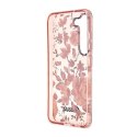 Guess Flower Collection - Etui Samsung Galaxy S23 (różowy)