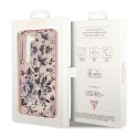 Guess Flower Collection - Etui Samsung Galaxy S23 (różowy)