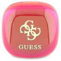 Guess 4G Printed Logo - Słuchawki Bluetooth TWS + etui ładujące (fuksja)