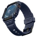 Spigen Rugged Armor Pro - Pasek z obudową do Apple Watch 10 46 mm (Navy Blue)