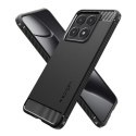 Spigen Rugged Armor - Etui do Xiaomi 14T (Matte Black)