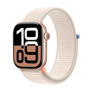 Crong Nylon - Pasek sportowy do Apple Watch 38/40/41/42 mm (Starlight)