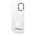 Karl Lagerfeld IML NFT Choupette - Etui iPhone 12 / iPhone 12 Pro (przezroczysty)