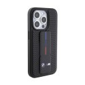 BMW Grip Stand Smooth & Perforated - Etui iPhone 15 Pro Max (czarny)