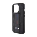 BMW Grip Stand Smooth & Perforated - Etui iPhone 15 Pro (czarny)