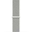 Crong Nylon - Pasek sportowy do Apple Watch 38/40/41/42 mm (Silver Grey)