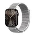 Crong Nylon - Pasek sportowy do Apple Watch 38/40/41/42 mm (Silver Grey)