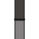 Crong Nylon - Pasek sportowy do Apple Watch 44/45/46/49 mm (Night Grey)