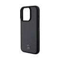 Mercedes Carbon Fiber Dynamic - Etui iPhone 15 Pro (czarny)