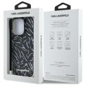 Karl Lagerfeld Zebra With Cord - Etui iPhone 16 Pro Max (fioletowy)