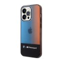 BMW Half Tricolor - Etui iPhone 14 Pro Max (czarny)