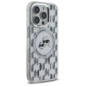 Karl Lagerfeld IML Monogram Karl & Choupette Head MagSafe - Etui iPhone 16 Pro (przezroczysty)