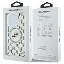 Karl Lagerfeld IML Monogram Karl & Choupette Head MagSafe - Etui iPhone 16 Pro (przezroczysty)