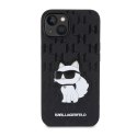 Karl Lagerfeld Saffiano Monogram NFT Choupette - Etui iPhone 14 (Czarny)