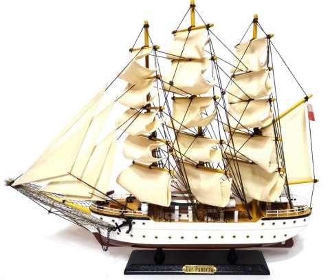 Model Żaglowca Dar Pomorza 50cm - DARPOM50 - Biała Fregata