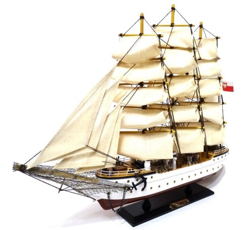 Model Żaglowca Dar Pomorza 50cm - DARPOM50 - Biała Fregata