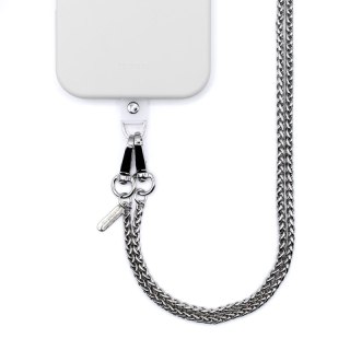 Crong Phone Crossbody - Smycz zawieszka do telefonu (Silver Link)