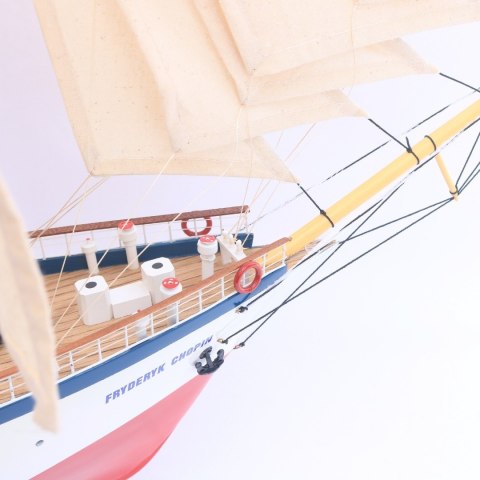 Model Żaglowca STS Fryderyk Chopin 74cm - Polska Flota - Ekskluzywny