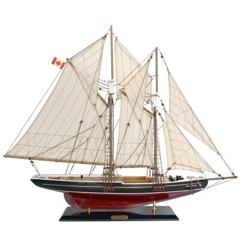 Model Żaglowca Bluenose 80cm - Drewniany Dwumasztowiec - BL80