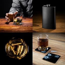 Zestaw do Whisky drinków w etui gitara Froster Froster