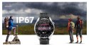 Smartwatch Giewont Vertex SmartCall GW450-5 Silver/Carbon Leather