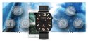 Smartwatch Gravity GT15-3 Czerwony Pasek Silikonowy + Czarna Bransoleta