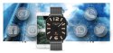 Smartwatch Gravity GT15-4 Niebieski Pasek Silikonowy + Tytanowa Bransoleta