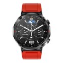 Smartwatch Gravity GT21-6 + Czerwony Pasek Silikonowy