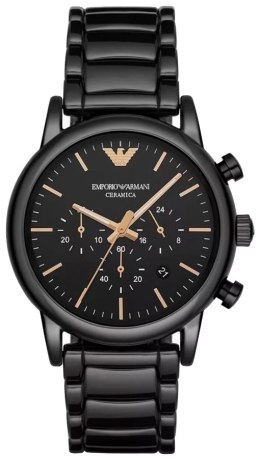 Zegarek Męski Emporio Armani Dress Ceramic AR1509 + BOX